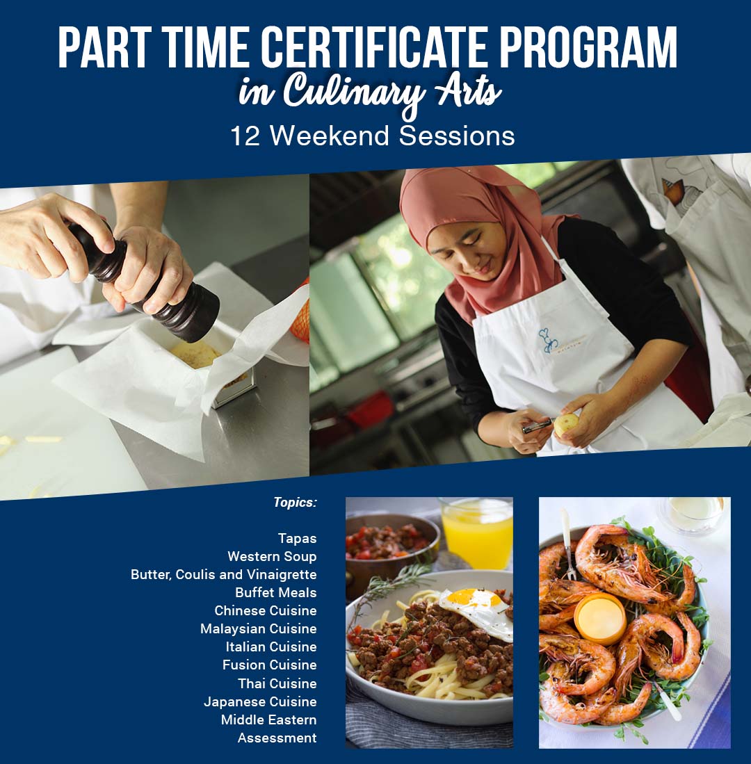 Culinary Part Time Academy Of Pastry Culinary Arts Malaysia